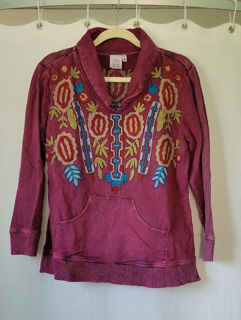 Parsley & Sage Embroidered Top
